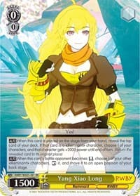 Yang Xiao Long - RWBY - Weiss Schwarz card