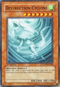 Destruction Cyclone - Strike of Neos - YuGiOh card