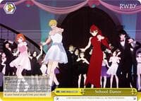 School Dance - RWBY - Weiss Schwarz card