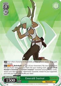 Emerald Sustrai (SR) - RWBY - Weiss Schwarz card