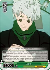 Ozpin - RWBY - Weiss Schwarz card
