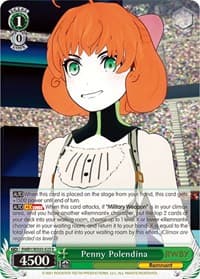 Penny Polendina - RWBY - Weiss Schwarz card