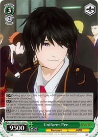 Uniform Ren - RWBY - Weiss Schwarz card