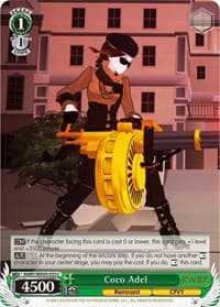 Coco Adel - RWBY - Weiss Schwarz card