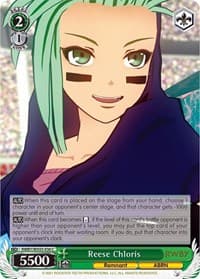 Reese Chloris - RWBY - Weiss Schwarz card