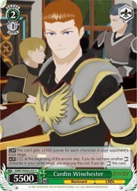 Cardin Winchester - RWBY - Weiss Schwarz card
