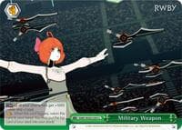 Military Weapon - RWBY - Weiss Schwarz card