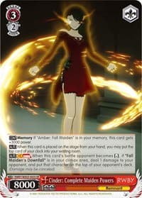Cinder: Complete Maiden Powers (SR) - RWBY - Weiss Schwarz card