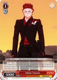 Adam Taurus (SR) - RWBY - Weiss Schwarz card