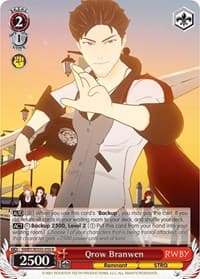 Qrow Branwen - RWBY - Weiss Schwarz card