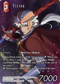Firion (Full Art) - Crystal Dominion - Final Fantasy TCG card