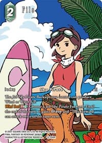 Filo (Full Art) - Crystal Dominion - Final Fantasy TCG card