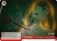 Fall Maiden's Downfall - RWBY - Weiss Schwarz card