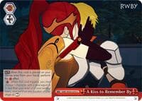 A Kiss to Remember By - RWBY - Weiss Schwarz card