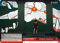 Grimm Invasion - RWBY - Weiss Schwarz card