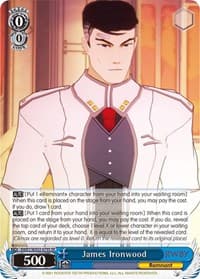 James Ironwood (SR) - RWBY - Weiss Schwarz card