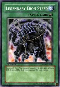 Legendary Ebon Steed - Strike of Neos - YuGiOh card