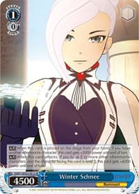 Winter Schnee (SR) - RWBY - Weiss Schwarz card