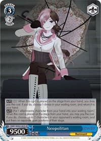 Neopolitan (SR) - RWBY - Weiss Schwarz card