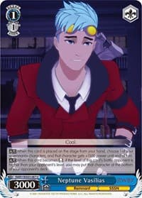 Neptune Vasilias - RWBY - Weiss Schwarz card