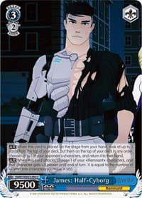 James: Half-Cyborg - RWBY - Weiss Schwarz card