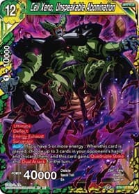 Cell Xeno, Unspeakable Abomination - Mythic Booster - Dragon Ball Super: Masters card