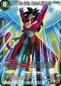 SS4 Son Goku, Beyond All Limits - Mythic Booster - Dragon Ball Super: Masters card