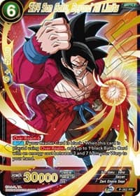 SS4 Son Goku, Beyond All Limits (Gold Stamped) - Mythic Booster - Dragon Ball Super: Masters card