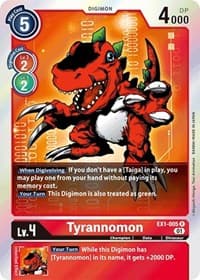 Tyrannomon - Classic Collection - Digimon Card Game card
