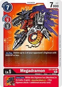 Megadramon - Classic Collection - Digimon Card Game card