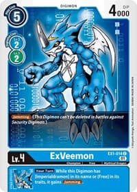 ExVeemon - Classic Collection - Digimon Card Game card