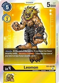 Leomon - Classic Collection - Digimon Card Game card