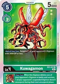 Kuwagamon - Classic Collection - Digimon Card Game card