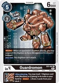 Guardromon - Classic Collection - Digimon Card Game card