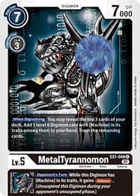 MetalTyrannomon - Classic Collection - Digimon Card Game card