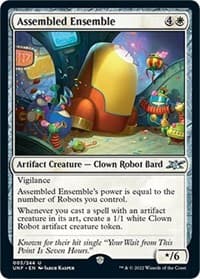 Assembled Ensemble - Unfinity - Magic: The Gathering card
