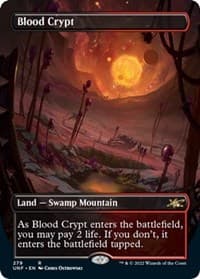 Blood Crypt (Borderless) - Unfinity - Magic: The Gathering card