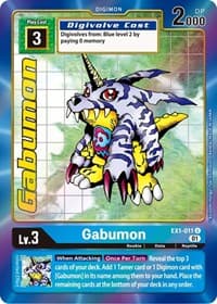 Gabumon (Alternate Art) - Classic Collection - Digimon Card Game card