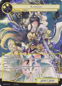 Randgrid (Full Art) - Game of Gods - Force of Will card