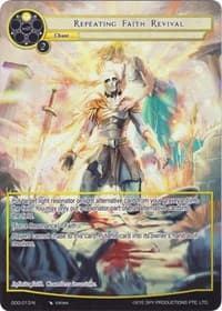 Repeating Faith Revival (Full Art) - Game of Gods - Force of Will card