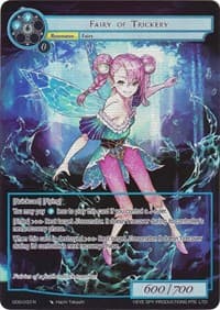 Fairy of Trickery (Full Art) - Game of Gods - Force of Will card