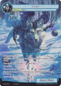 Fenrir (Full Art) - Game of Gods - Force of Will card