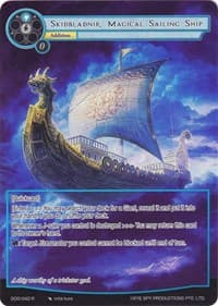 Skidbladnir, Magical Sailing Ship (Full Art) - Game of Gods - Force of Will card
