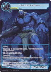 Underground Giant (Full Art) - Game of Gods - Force of Will card
