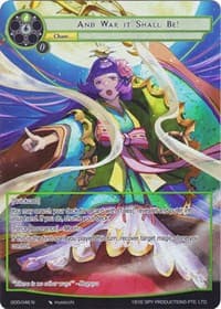 And War it Shall Be! (Full Art) - Game of Gods - Force of Will card