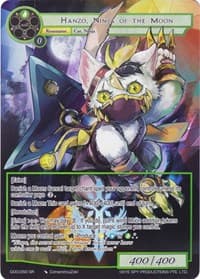 Hanzo, Ninja of the Moon (Full Art) - Game of Gods - Force of Will card