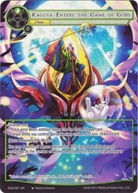 Kaguya Enters the Game of Gods (Full Art) - Game of Gods - Force of Will card