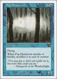 Fog Elemental - Classic Sixth Edition - Magic: The Gathering card