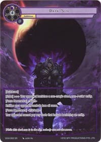 Dark Sun (Full Art) - Game of Gods - Force of Will card