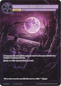 Night Moon (Full Art) - Game of Gods - Force of Will card